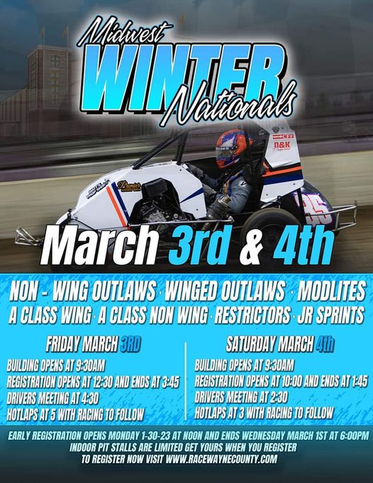 INDOOR RACING!! This Friday and Saturday in DuQuoin IL...