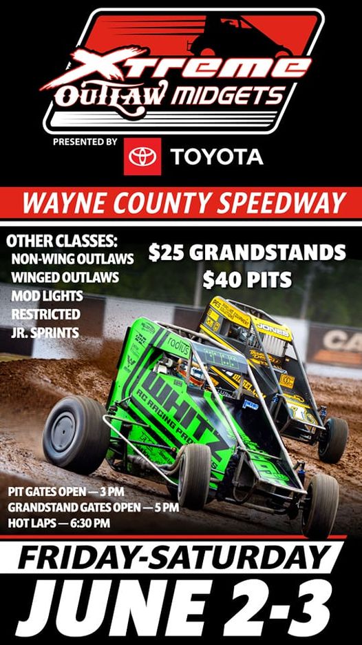 This weekend at Wayne County Speedway in Wayne City Illinois! Xtreme Outlaw Midg...